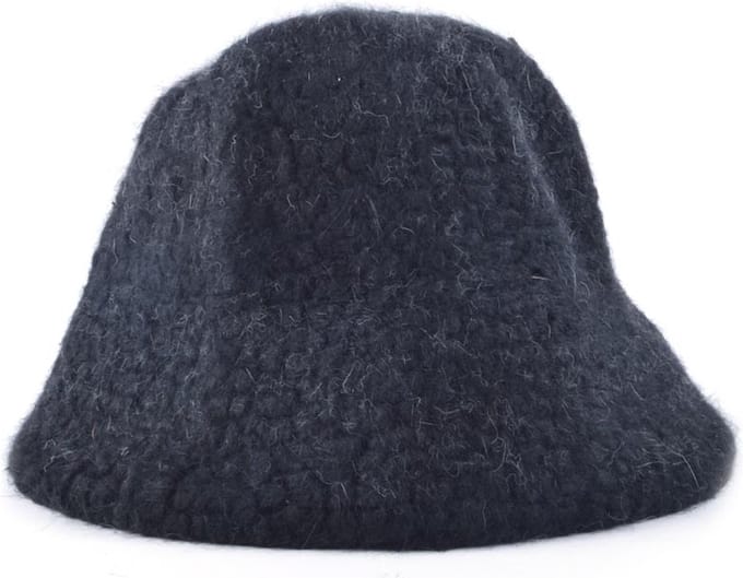 Giuliano Teddy bucket hat - Zwart