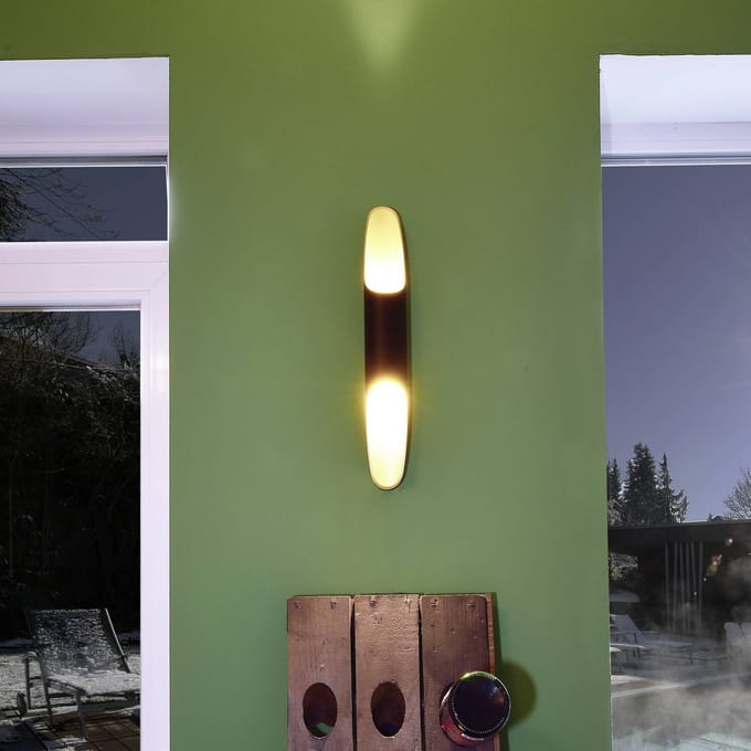 Deko Light Apodis 500 Apodis 500 Wandopbouwarmatuur LED vast ingebouwd Energielabel: G (A - G) 10.80 W LED Goud