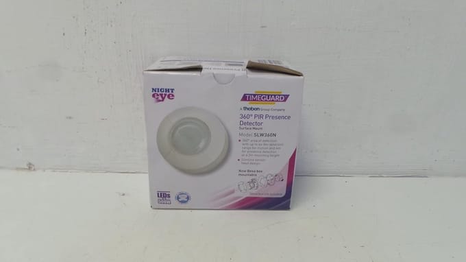 PIR Sensor met Bewegingsdetectie voor LED en Halogeen Verlichting