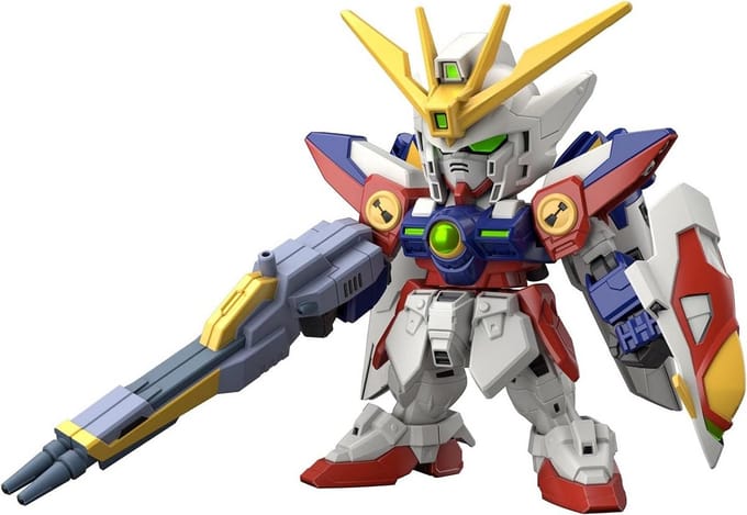 SD Gundam EX-STANDARD Wing Gundam Zero Modelkit - Gemakkelijk te Bouwen Action Figure
