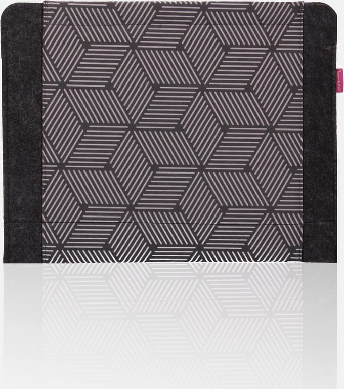 Bertoni - Laptophoes/Tas voor Notebookhoes - Notebooktas vilten tas vilten tas 11" Cube