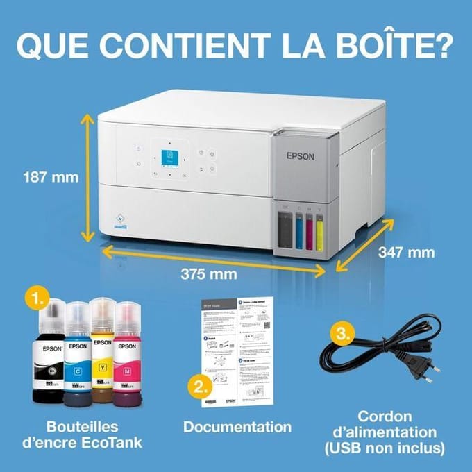 Epson EcoTank ET-2956 Inkjetprinter