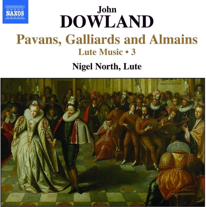 Nigel North - Dowland: Lute Music Volume 3 (CD)