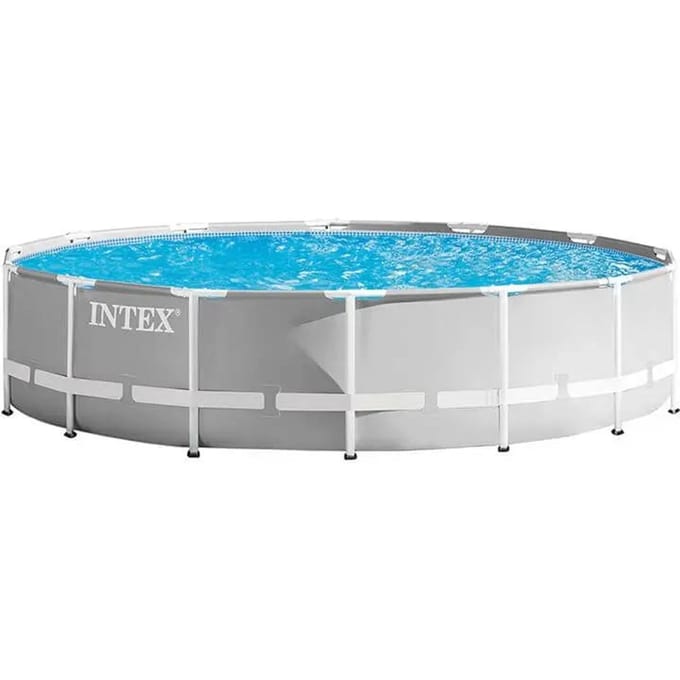 Intex Prism Frame™ Premium Pool Set - Opzetzwembad - Ø 427 x 107 cm met filterpomp