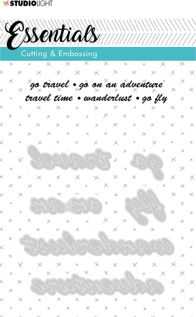 Studio Light Embossing Die Cut A6 - Stencil Essentials nr.182