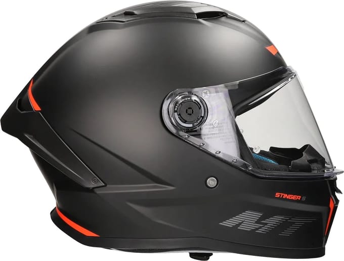 MT Helm Stinger II mat zwart maat M