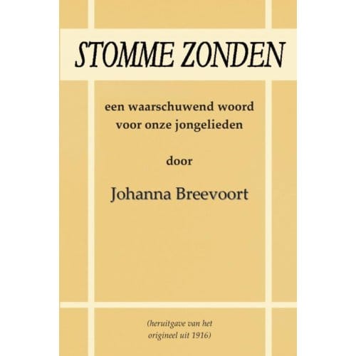 Stomme Zonden - Johanna Breevoort
