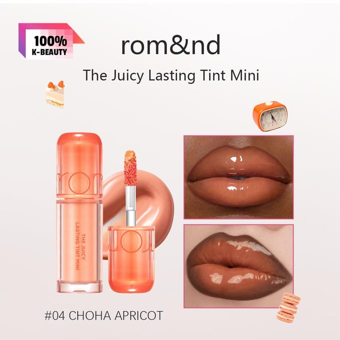 Rom&nd Romand THE JUICY LASTING TINT MINI 1g/0.04oz (13 kleuren)