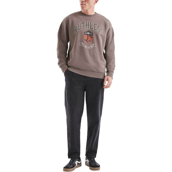 s.Oliver -qs Sweatshirts Brown-dark Taglia: M | Maglioni a maglia Outlet | Uomo | Marrone
