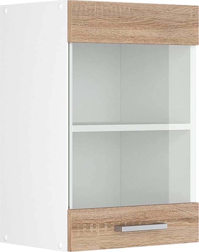 Vicco R-Line Hangkast – 40 cm met glazen deur Sonoma