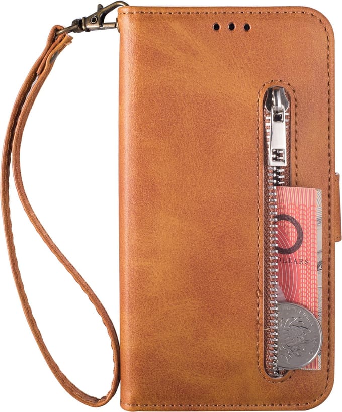 Bookcase Geschikt voor Huawei P30 Pro - Bruin - Portemonnee Hoesje - Wallet