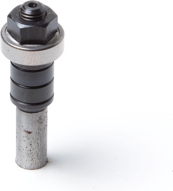 Trasco Spindel F01 inclusief lager 6.35 x 8mm