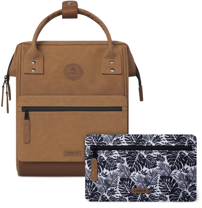 Cabaia - Rugzak Adventurer Small Moscow - 10L - Laptopvak 10,5 inch - Bruin