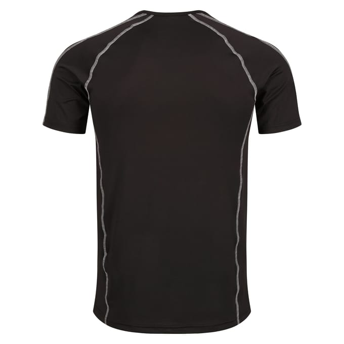Regatta Heren Pro Base Layer Top met korte mouwen (Zwart)