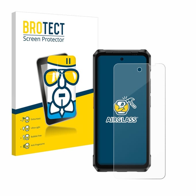Screenprotector voor Ulefone Armor 26 Ultra Beschermglas transparant
