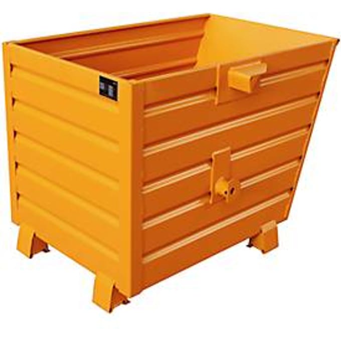 stapelbare kiepbak BSK 70, oranje