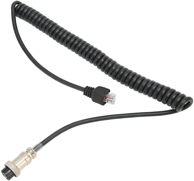 Allecto - Microfoon Adapter Kabel - Compatibel met Ft-1000 Ft-847