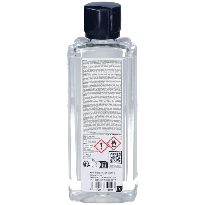Lampe Berger Navulling - Fraicheur - Fraîcheur d'Eucalyptus - Fresh eucalyptus 500ml