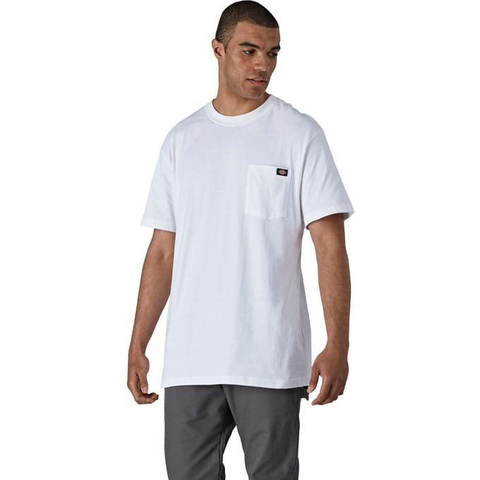 Dickies Korte Mouwen Katoenen Mannen Witte T-Shirt
