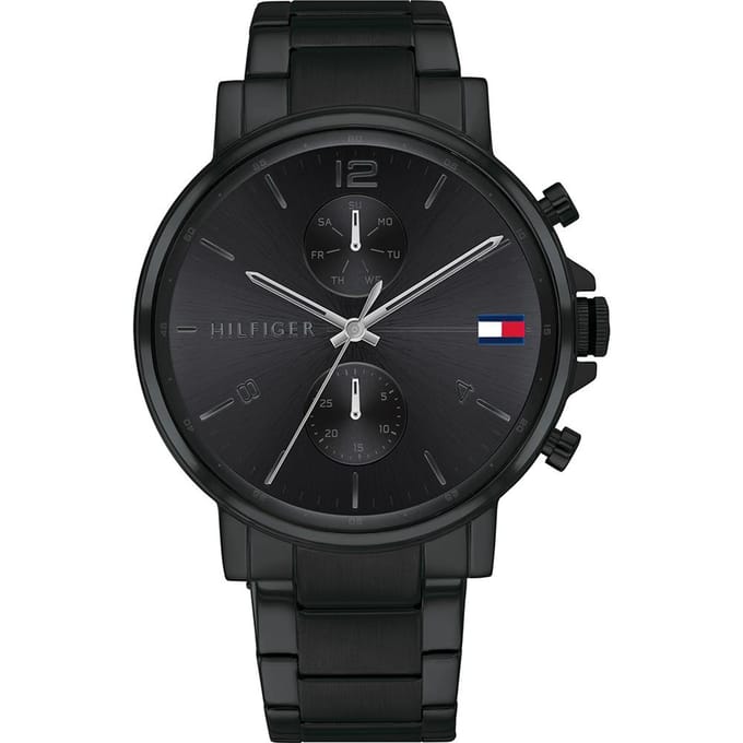 Tommy Hilfiger 1710414 Herenhorloge 44mm zwart