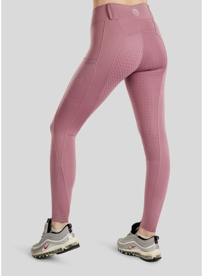 MONTAR RIJLEGGING MOCHA FULLGRIP Roze