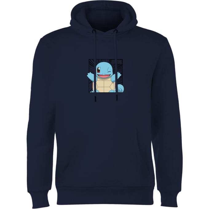 Pokémon Pokédex Squirtle #0007 Hoodie - Navy - L