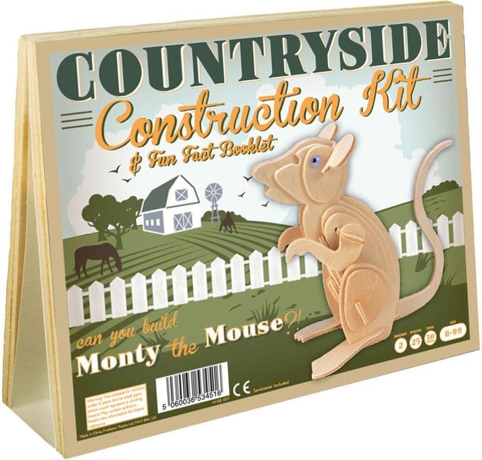 Animal Construction Kit - Countryside Monty Mouse