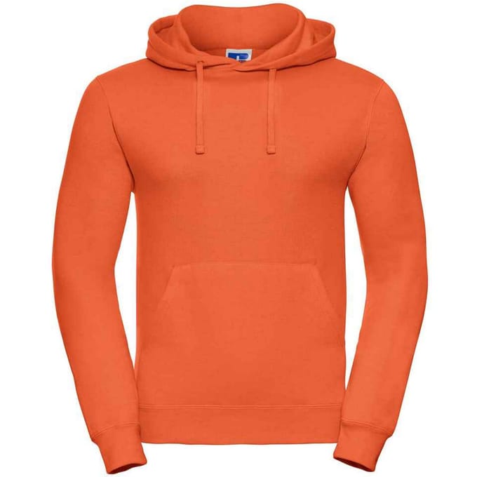 Russell Effen Heren Hoodie (Oranje)