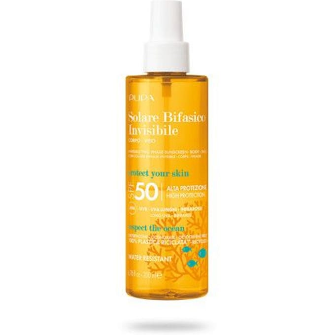 Pupa Milano - Invisible TwoPhase Sunscreen SPF50 - 200 ml