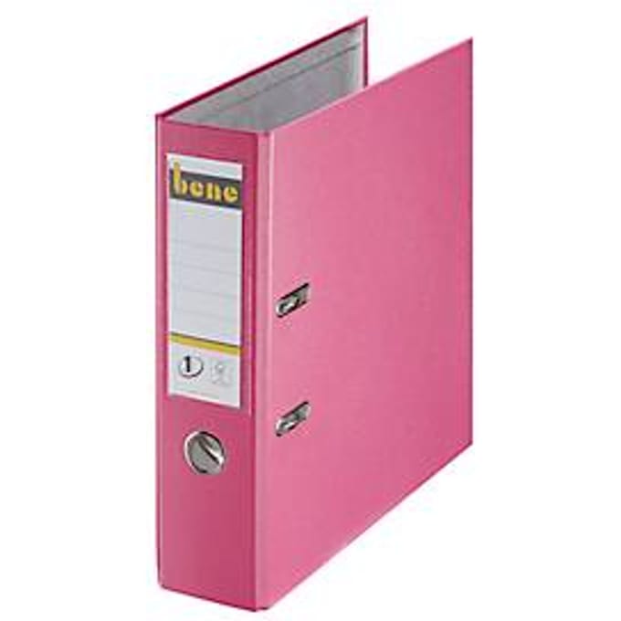 BENE KS ORDNER 80MM ROZE NR.291400