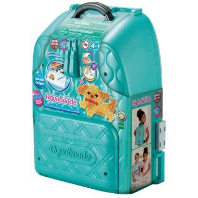 Aquabeads Luxe rugzak- complete set 1000 parels in 40 kleuren