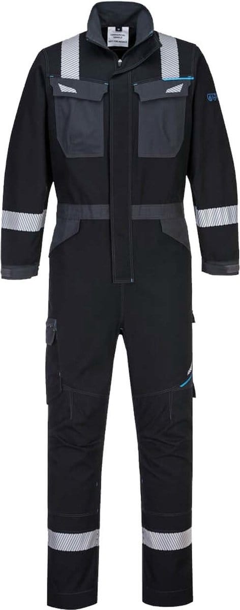 Portwest WX3 FR Modaflame Overall FR503 - Zwart - L