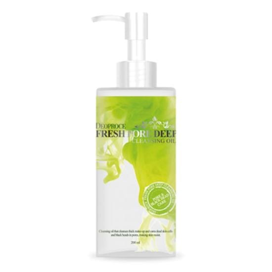 Deoproce Frisse poriëndiepe reinigingsolie 200 ml yellow