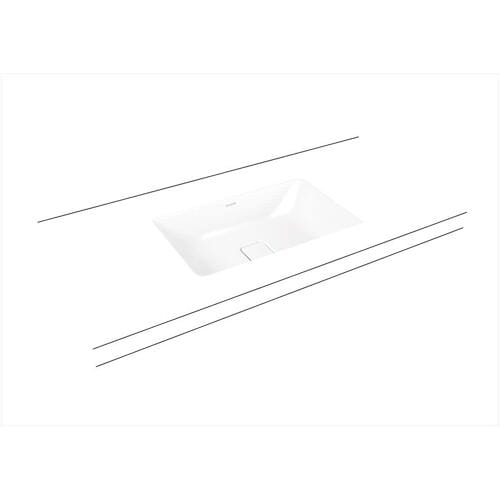 Kaldewei CONO undermount washbasin 3087, 56.8 cm 902306003001