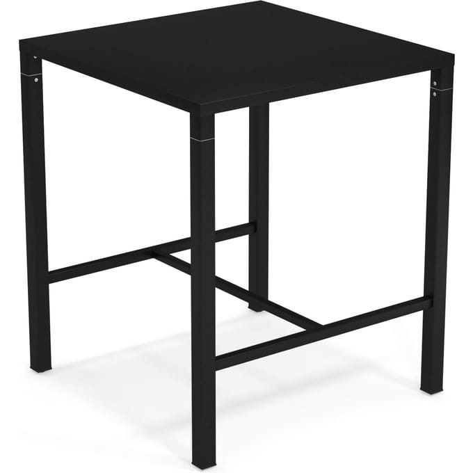 Emu Nova Statafel vierkant - zwart - 90 x 90 cm