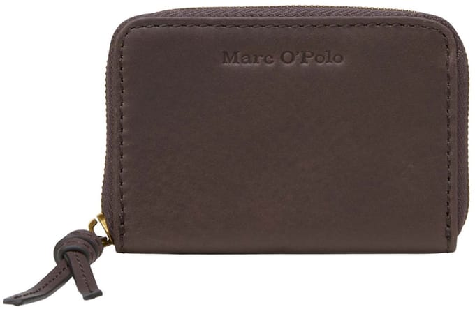 Marc O'Polo portemonnee Melissa Combi Wallet Dark Earth donkerbruin