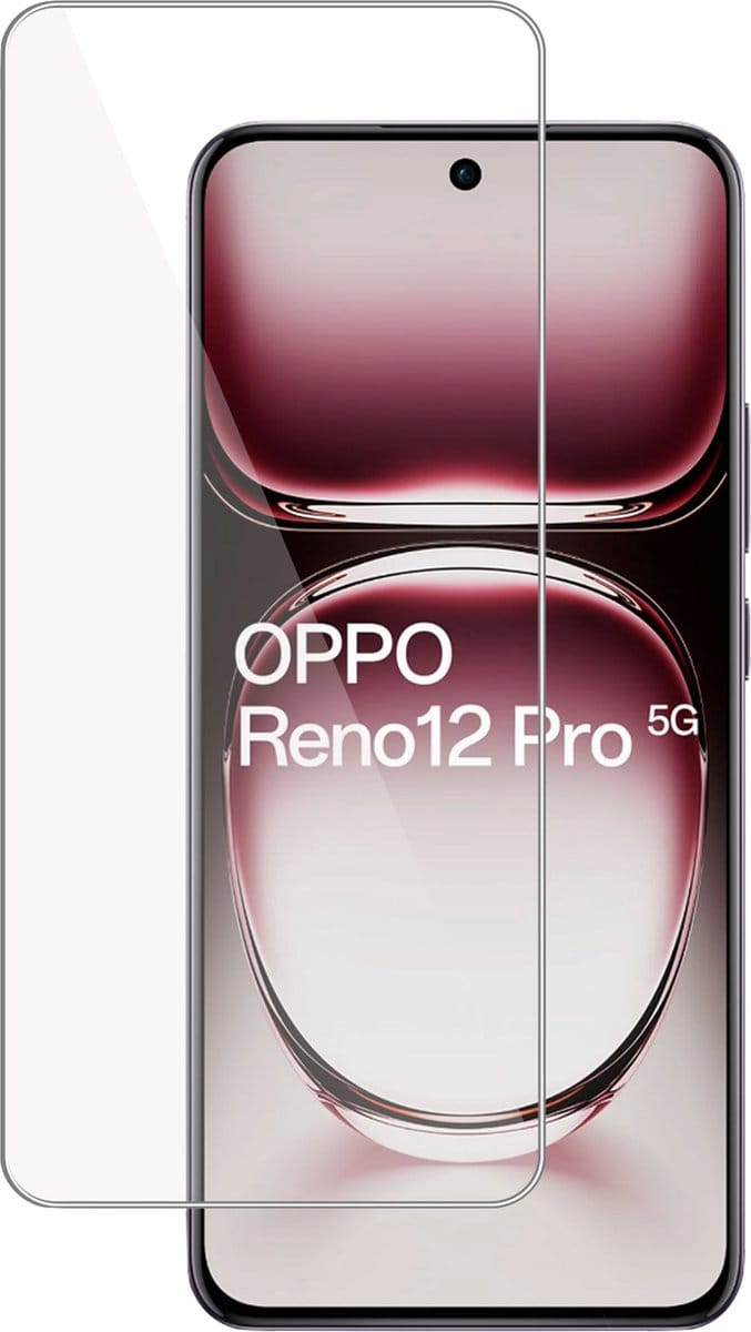 Screenprotector geschikt voor OPPO Reno 12 / 12 Pro Screenprotector – Gehard Glas - Proteqt+