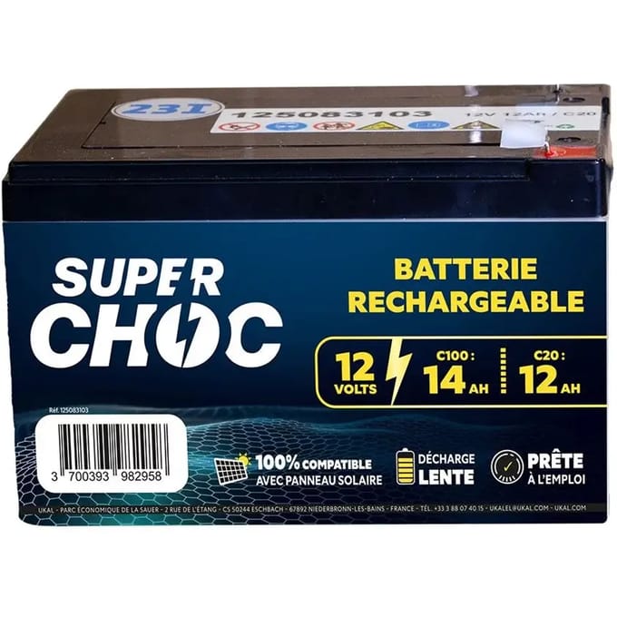 Oplaadbare batterij Superchoc