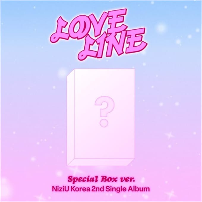 NiziU - LOVE LINE [Version Boîte Spéciale] Album only pink
