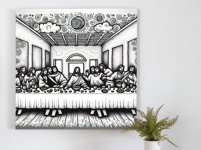 Kunstprint | Wanddecoratie | Dibond | 60 × 60 cm