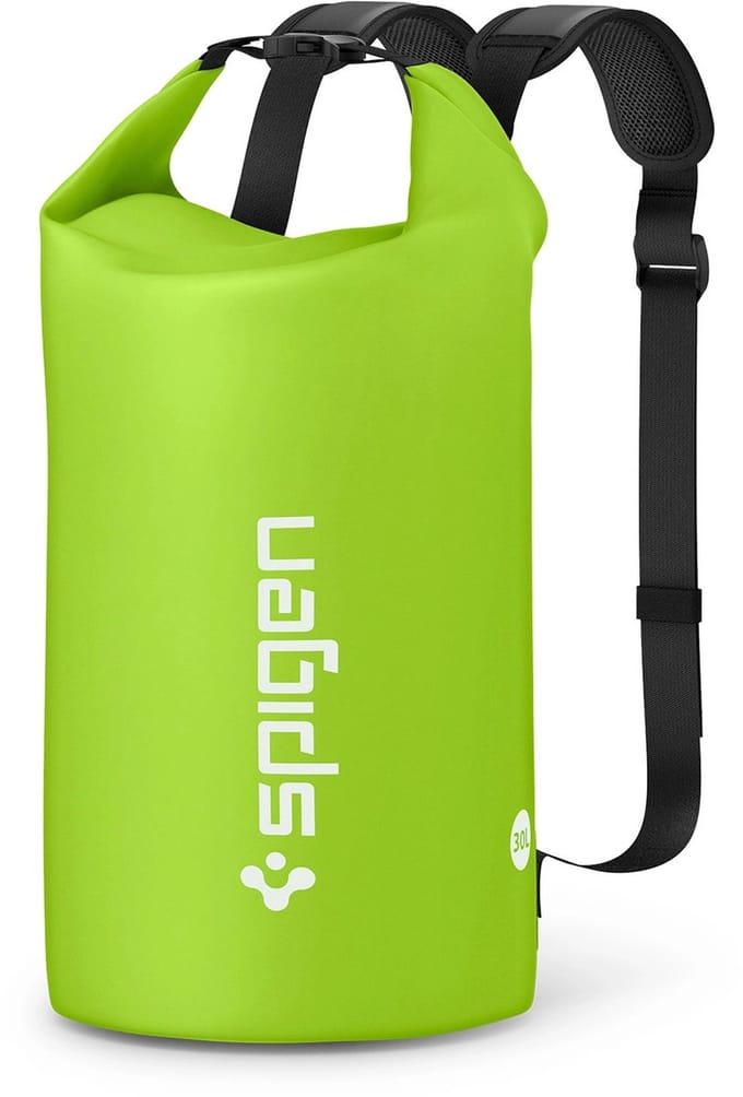 Spigen Aqua Shield Waterdichte Tas 30L Voor Buiten / Kamperen / Water Groen