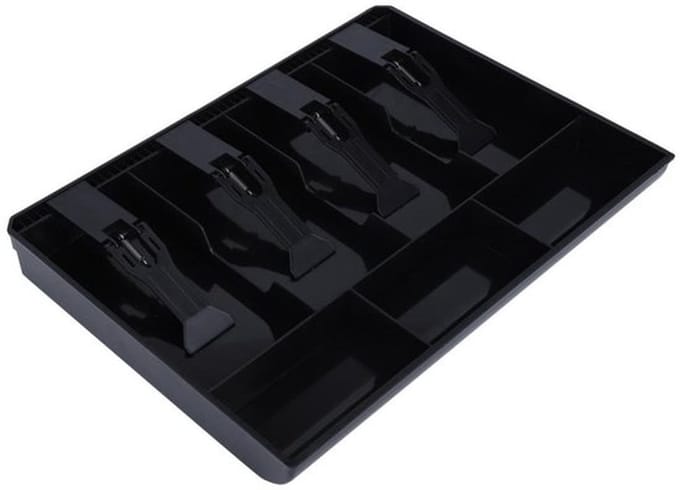 Geldlade Robuust - Kassalade - Geldcassette - 4 Muntcompartimenten - 3 Biljetcompartimenten - 32 x 24,5 x 3,5 cm