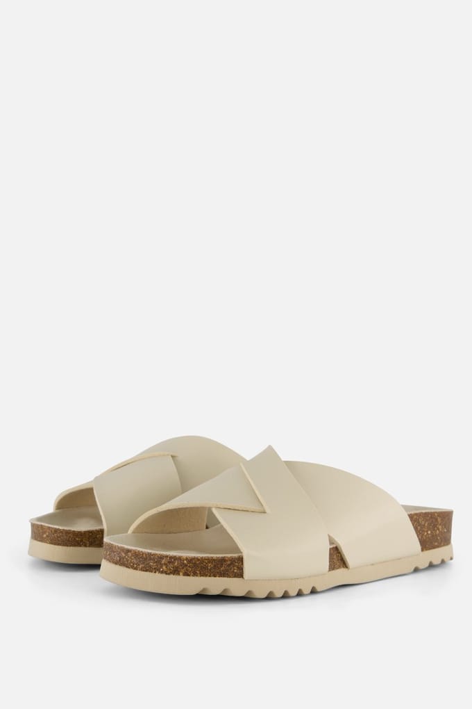 Scholl Sandalen Vivian Synthetisch Leer Vrouwen - Beige