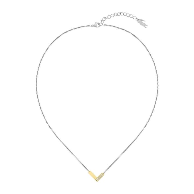 Lacoste - 2040001 - Halsketting - Dames - tweekleurig - 51cm - IMPRESSION
