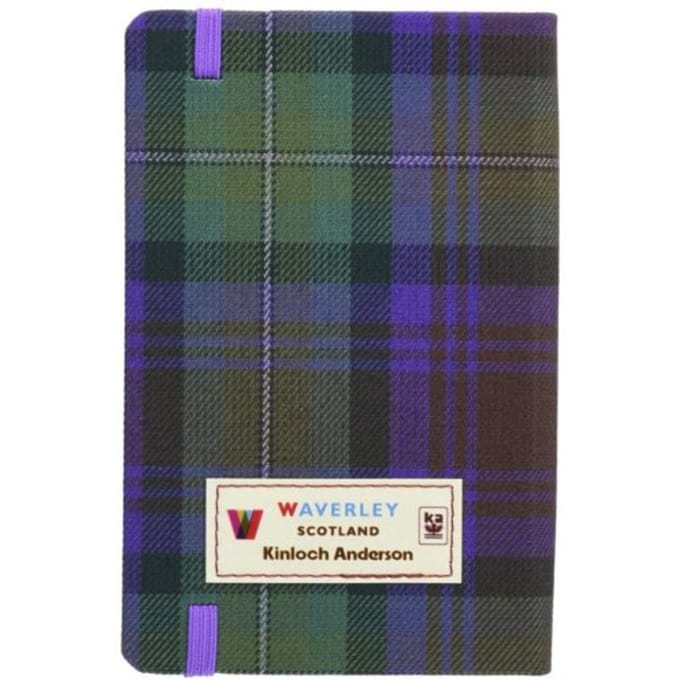 Waverley (M): Isle Of Skye Tartan Cloth Commonplace Notebook