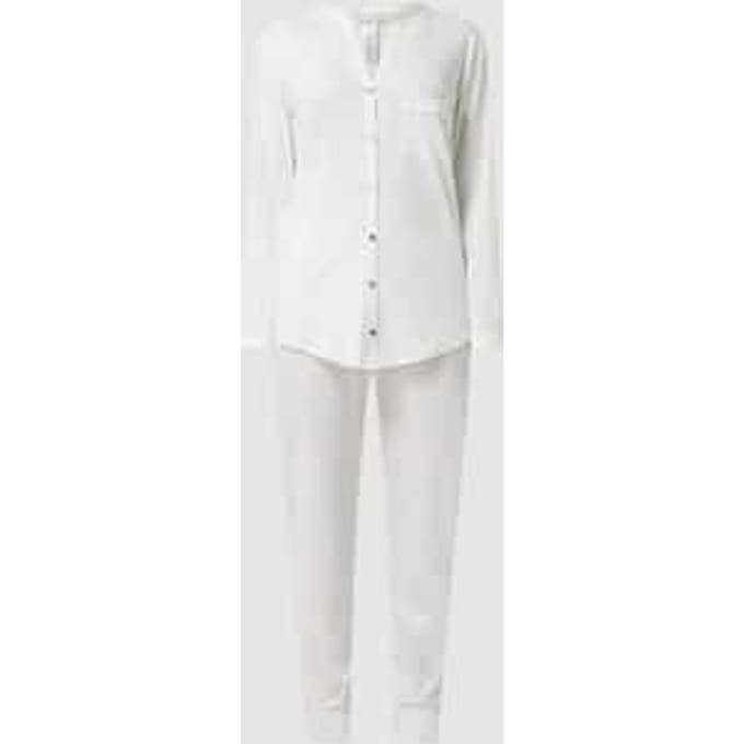 Pyjama van gemerceriseerd katoen model 'Pure Essence'