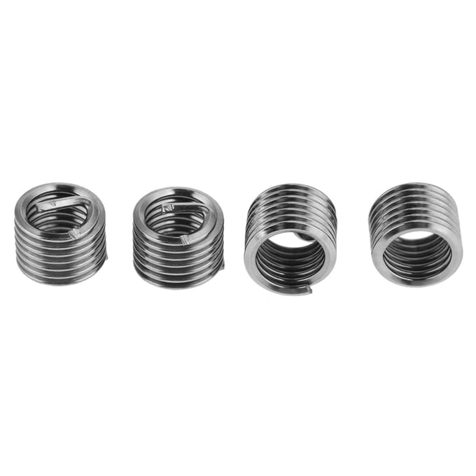 M6 RVS Draadinzet Combinatie Gereedschapsset Draadreparatieset gray