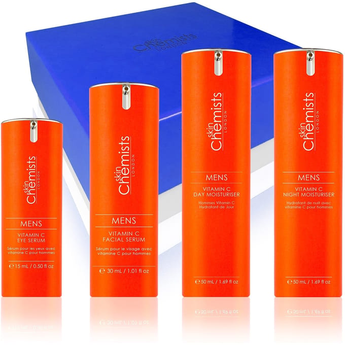 skinChemists Complete anti-aging vitamine C routinekit voor mannen