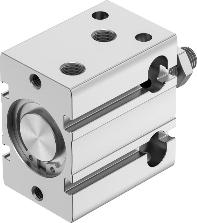 Festo Compacte Cilinder 32mm Boring 10mm Slag Dubbelwerkend - 4828436 - P2D5H
