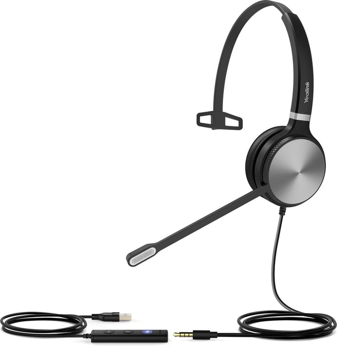 Headphones with Microphone Yealink UH36 Mono Teams